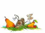 illustration du conte un matin d't au potager  - page 11