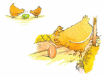illustration du conte un matin d't au potager  - page 20