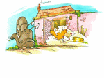 illustration du conte un matin d't au potager  - page 21