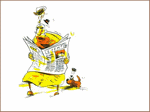 illustration du conte 'Un parapluie pour deux' - page 3