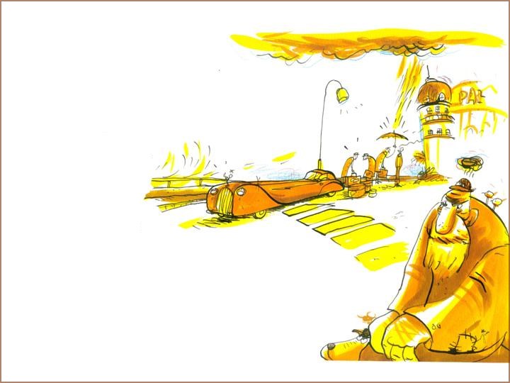 Conte - Un parapluie pour deux - illustr par Jim Bouchet