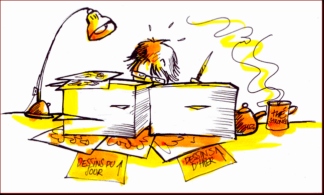 Jim Bouchet : illustration -  Anniversaire de ma soeur