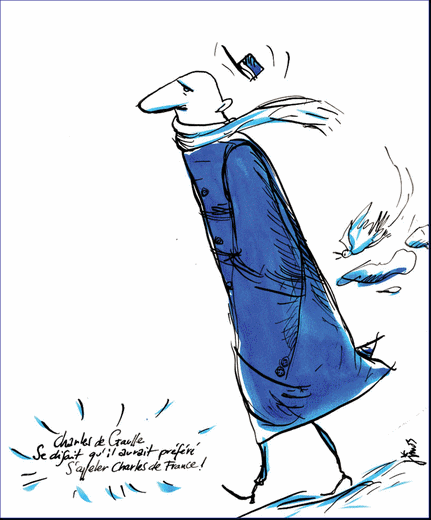 Jim Bouchet : personnages clbres - Charles de Gaulle