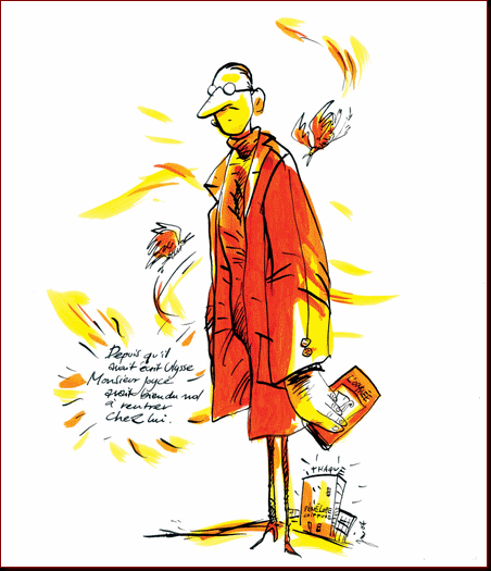 Jim Bouchet : personnages clbres -James Joyce