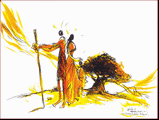 Jim Bouchet : illustration textes sacrs - Le chne de Mor