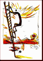 Jim Bouchet : illustration textes sacrs - l'chelle de Jacob