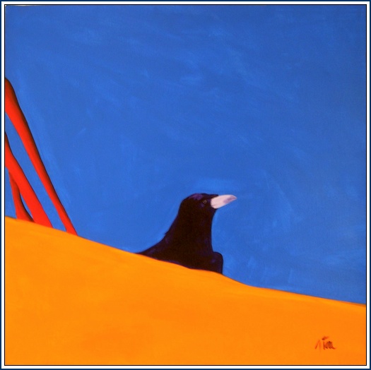 Jim Bouchet : acrylique sur toile _ Sur la crte